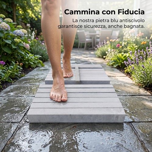 Piastrelle giardino in - da,