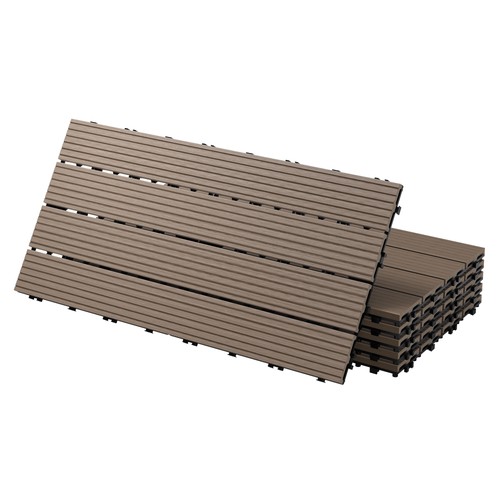 12x piastrelle wpc esterno - 12x,